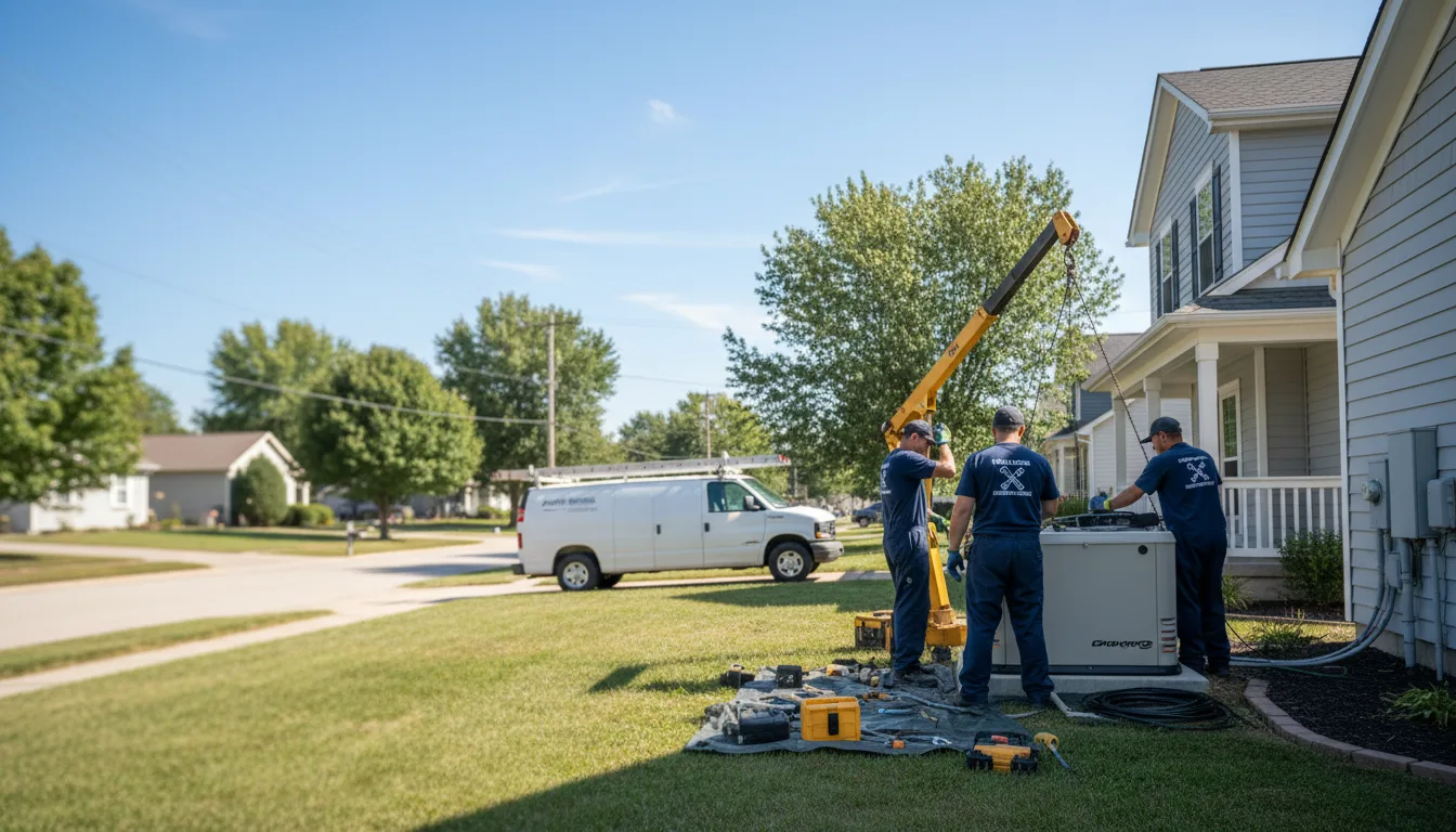 Generator Installation in Mart, TX near me